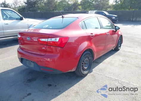 2014 Kia Rio Lx z USA, uszkodzony, nr VIN KNADM4A36E6364155